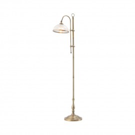 Mercator-Marina Floor Lamp - Antique Brass